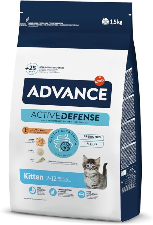 Advance Tavuklu Yavru Kedi Maması 1,5kg